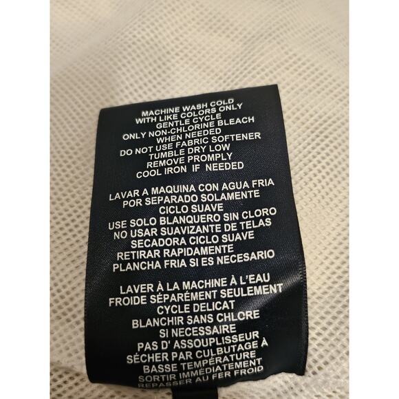 New With Tags Tommy Hilfiger Full Zip Windbreaker Men's XL Tan - Picture 6 of 9